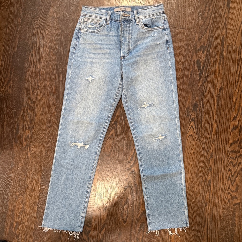 Joe's Jeans Light Blue Straight Leg Denim